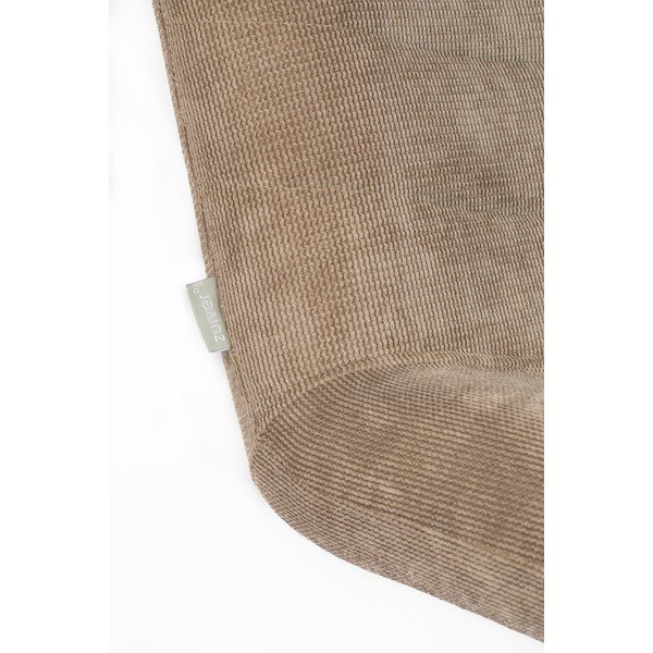 Бежово кадифено кресло Bubba - Zuiver-image-1