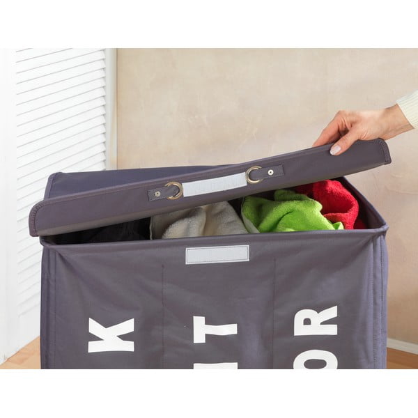 Сив троен кош за пране , 117,6 л Trivo - Wenko-image-2