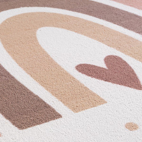 Кремав детски килим подходящ за пране 160x230 cm Coco 1132 – Ayyildiz Carpets-image-2