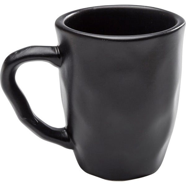 Черна чаша от керамика Черно Organic - Kare Design