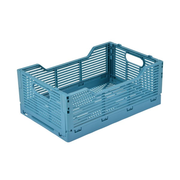 Синя пластмасова кутия за съхранение 30x20x11.5 cm – Homéa