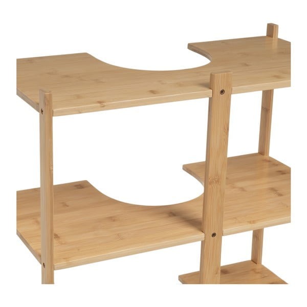 Бамбуков шкаф за мивка в естествен цвят 60x60 cm – Casa Selección-image-2