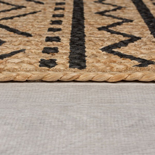 Пътека от юта в естествен цвят 60x230 cm Luis - Flair Rugs-image-4