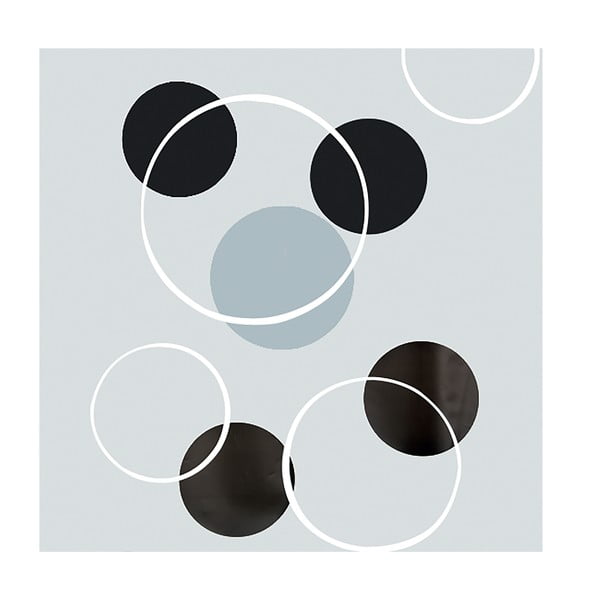 Завеса за душ 180x200 cm Bubble – Spirella-image-1