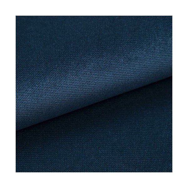 Син кадифен шезлонг Lord – Ropez-image-2