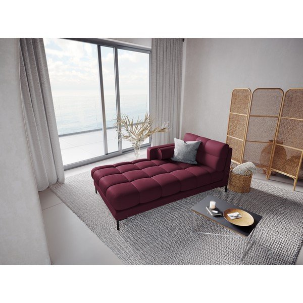 Тъмночервен стол за отдих , ляв ъгъл Bali - Cosmopolitan Design-image-4