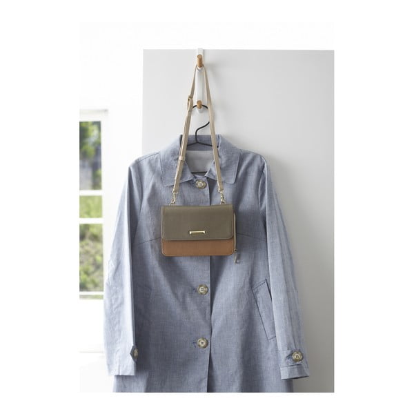 Бяла метална закачалка за врата 1,5 cm Tower - YAMAZAKI-image-2