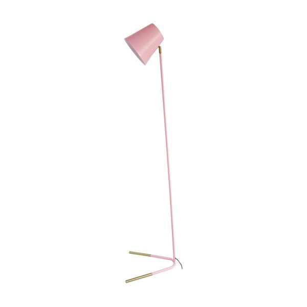 Розова свободностояща лампа със златни детайли Noble - Leitmotiv
