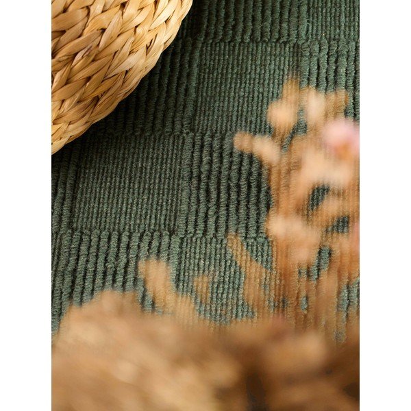 Тъмнозелен ръчно изработен вълнен килим 200x300 cm Scala – Villeroy&Boch-image-4