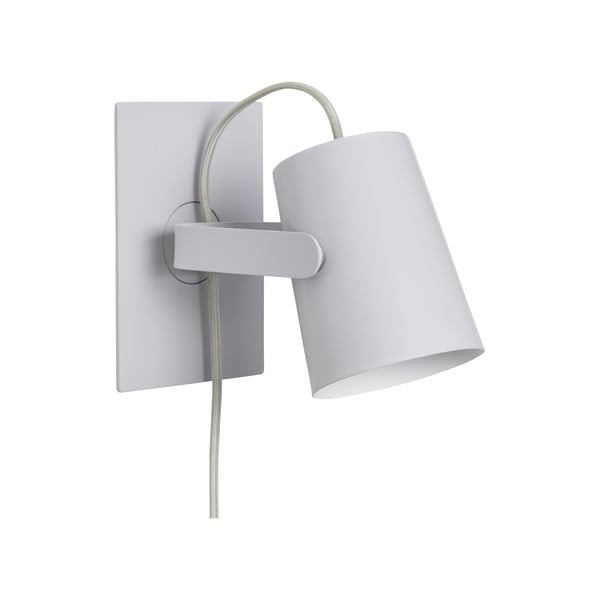 Светлосива стенна лампа Ardent – Hübsch