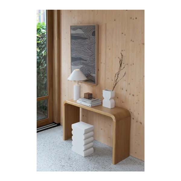 Конзолна маса в естествен цвят 38x120 cm Brave – Zuiver-image-1