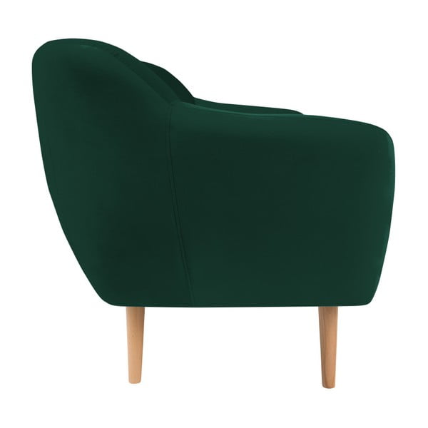 Zelená dvoumístná pohovka Mazzini Sofas Amelie-image-4