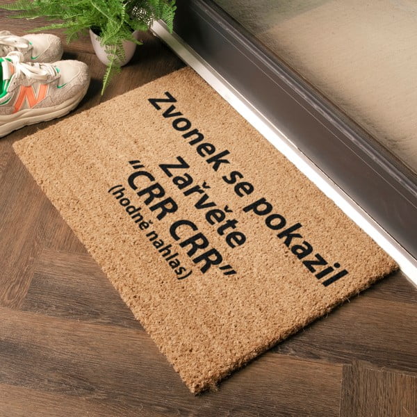 Изтривалка от кокосови влакна 40x60 cm Crr Crr – Artsy Doormats-image-1