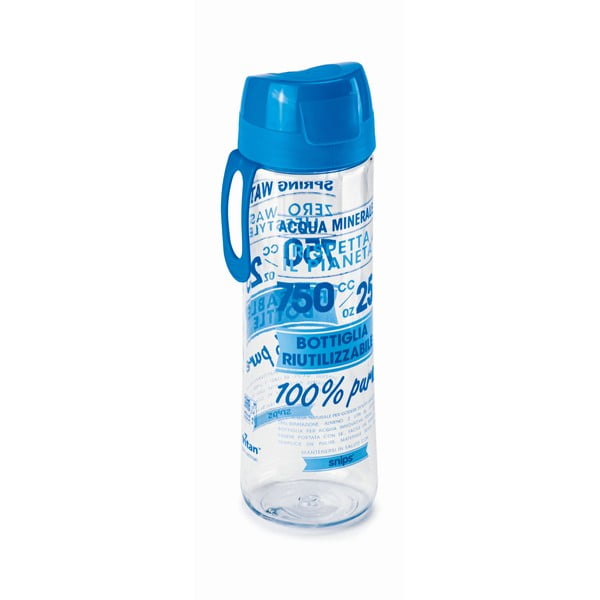 Бяло-синя бутилка за вода , 0,75 л - Snips-image-3