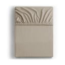 Светлокафяв еластичен чаршаф от джърси 180x200 cm Amber – Restilo