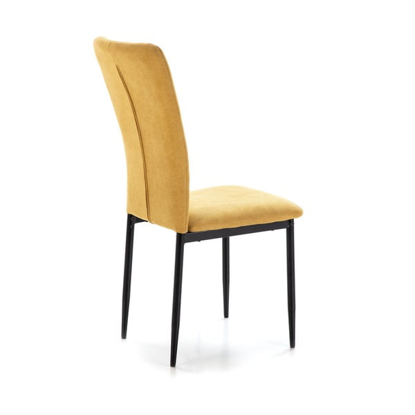 Трапезни столове в комплект от 4 бр. горчица Holly – Marckeric-image-3