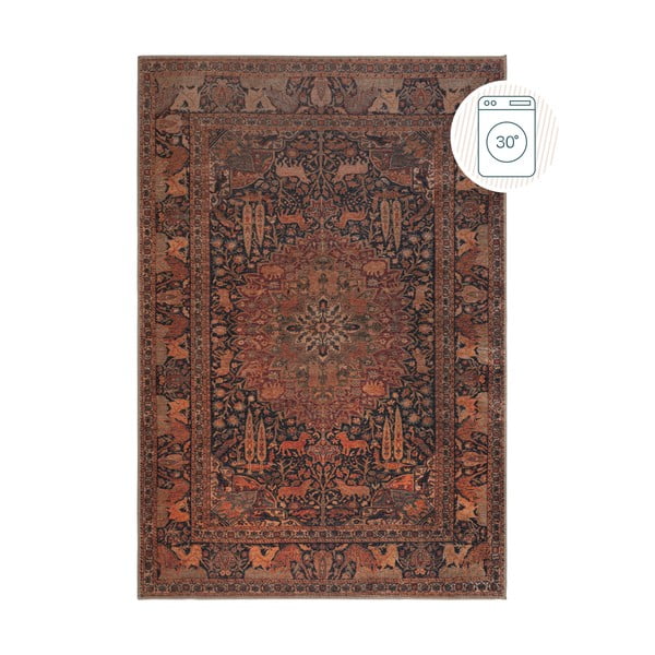 Бордо килим подходящ за пране 190x290 cm Nico Global – Flair Rugs
