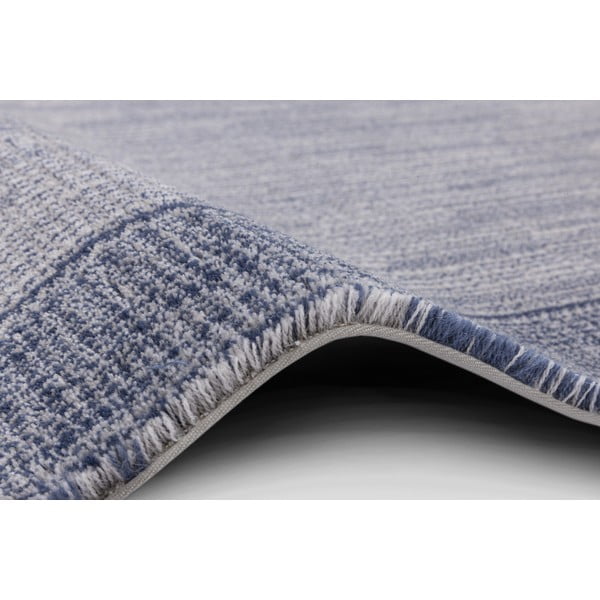 Тъмносин вълнен килим 200x300 cm Linea - Agnella-image-2