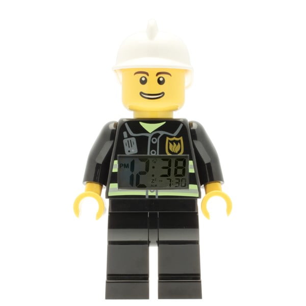 Hodiny s budíkem LEGO® City Fireman