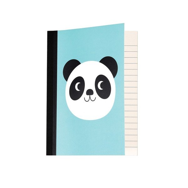 Комплект от 2 тетрадки с подвързия с щампа на Мико Пандата Miko the Panda - Rex London-image-1