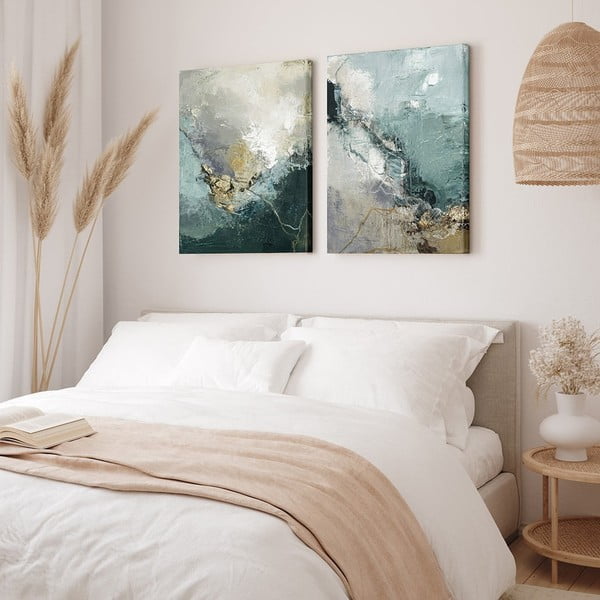 Картина с ръчно рисувани елементи 60x80 cm Uphill – Malerifabrikken-image-2