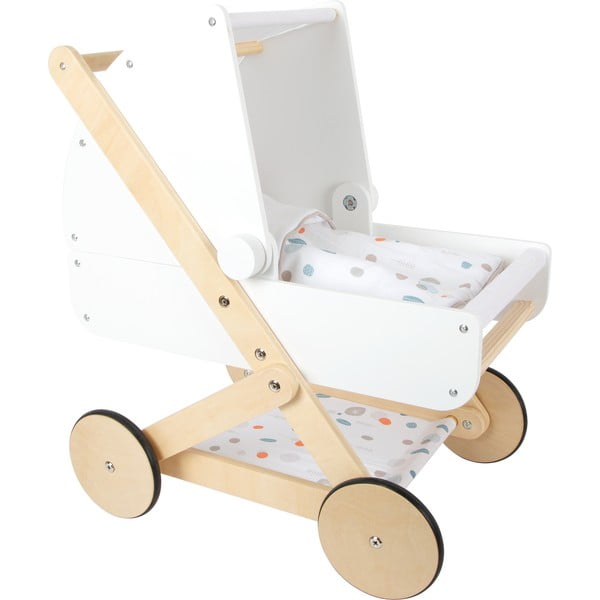 Дървена бебешка количка Little Button - Legler