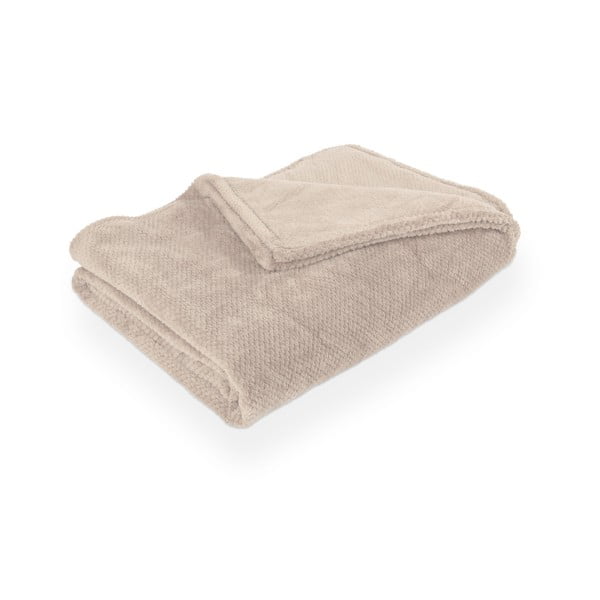 Кафяво-сиво одеяло от микроплюш 150x200 cm Pippa – Tiseco Home Studio