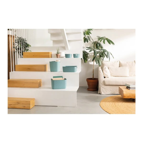 Пластмасови кошници за съхранение в комплект от 2 бр. 19x19x11 cm Softex – Curver-image-1