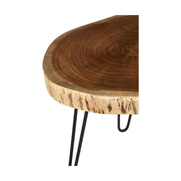 Сгъваема маса с акациев плот 46x48 cm Nandri - Premier Housewares-image-4