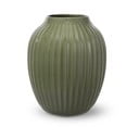 Тъмнозелена керамична ваза, височина 25,5 cm Hammershøi - Kähler Design