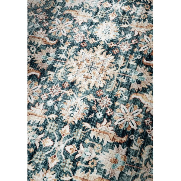 Син килим 160x230 cm Saveh Blue Cream – Elle Decoration-image-4