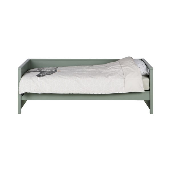 Зелено единично легло 90x200 cm Nikki – WOOOD-image-2