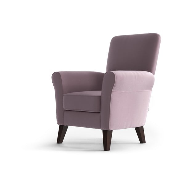 Светло розово кадифено кресло Balard - My Pop Design