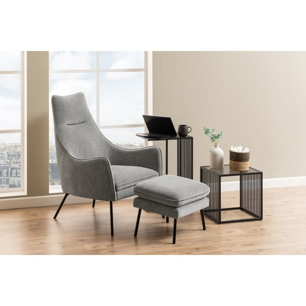 Метална странична масичка 43x35 cm Strington – Actona-image-2