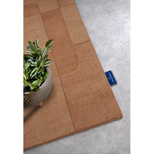 Кафява ръчно изработена вълнена пътека 80x250 cm Charlotte – Villeroy&Boch-image-2