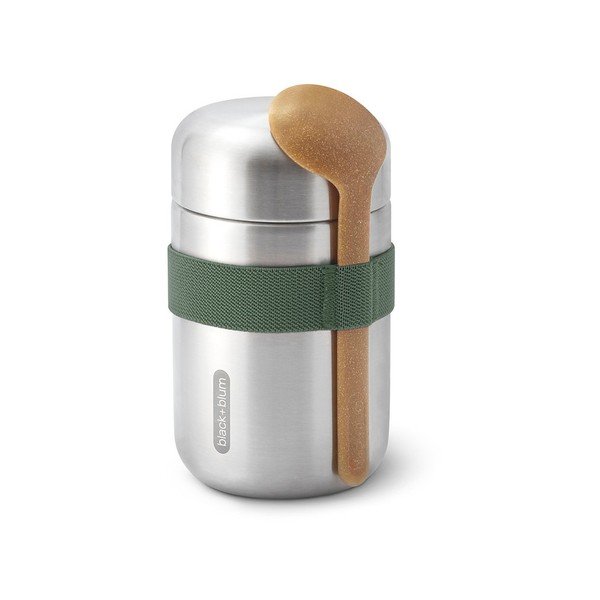 Термос за храна от неръждаема стомана в сребрист цвят 400 ml – Black + Blum