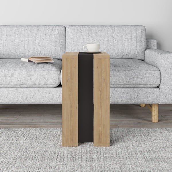 Дъбова странична маса 40x30 cm Macha - Marckeric-image-1