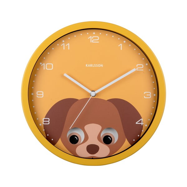 Детски часовник ø 31 cm Peekaboo Dog – Karlsson