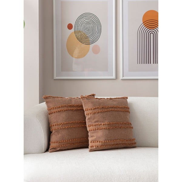 Калъфки за възглавници в комплект от 2 бр. 43x43 cm Tuffet – Mioli Decor-image-3