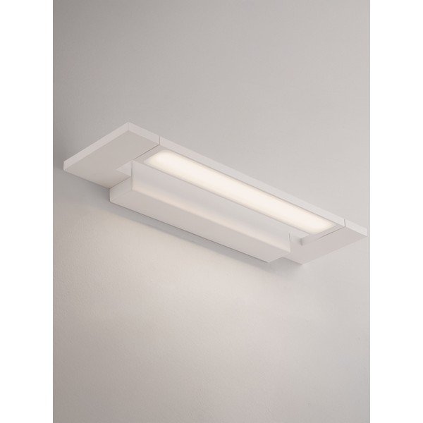 Алуминиева LED стенна лампа в матово бял цвят Livo – Nova Luce-image-2