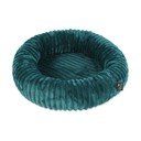 Тъмнозелено легло за домашни любимци ø 70 cm Dog Fantasy Stripe – Plaček Pet Products