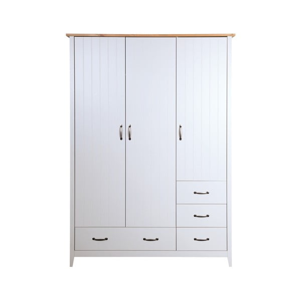 Бял гардероб , 192 x 142 cm Norfolk - Steens