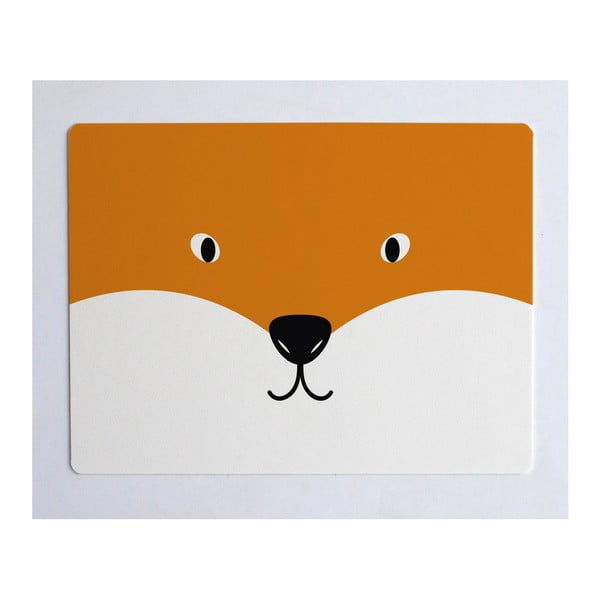 Podložka na stůl Little Nice Things Fox, 55 x 35 cm