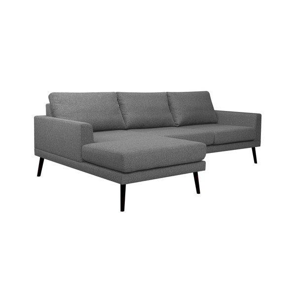 Tmavě šedá rohová pohovka Windsor & Co. Rigel, levý roh-image-4