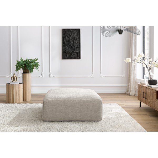 Бежова табуретка Jeanne - Bobochic Paris-image-1
