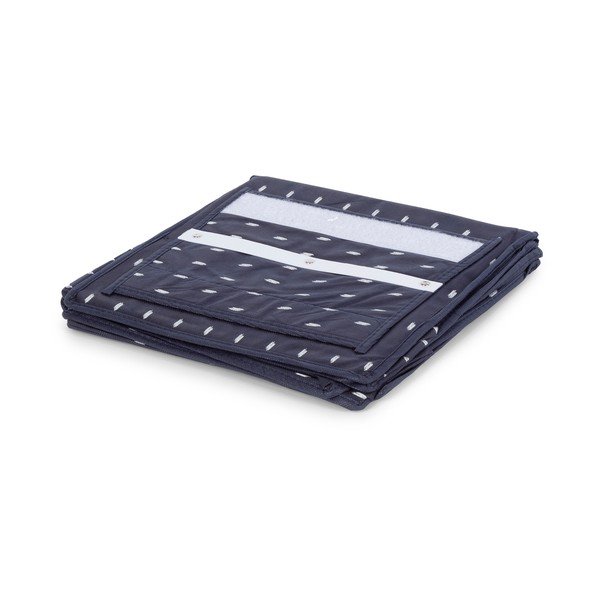 Tmavě modrý závěsný organizér s 6 přihrádkami Compactor Kasuri Range, šířka 30 cm-image-3