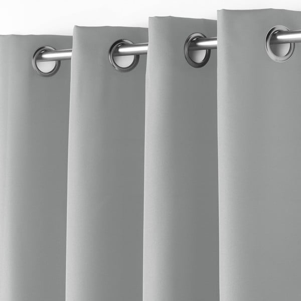 Сива завеса 140x180 cm Essentiel – douceur d'intérieur-image-1
