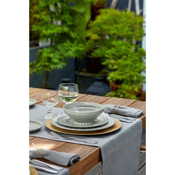 Купа от сив фаянс , ⌀ 18 cm Cristal - Costa Nova-image-2