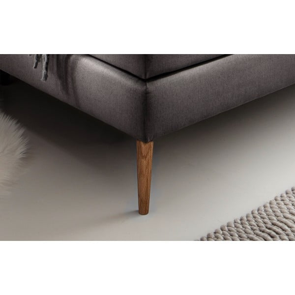 Антрацитно боксспринг легло 180x200 cm Massello – Meise Möbel-image-4