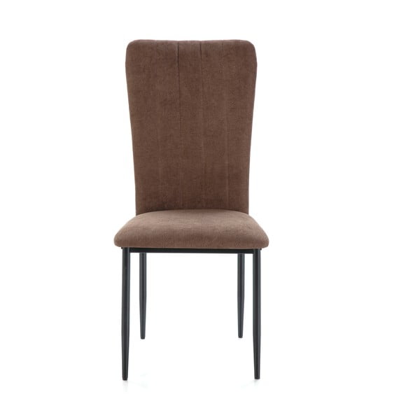 Кафяви трапезни столове в комплект от 4 бр. Holly – Marckeric-image-4